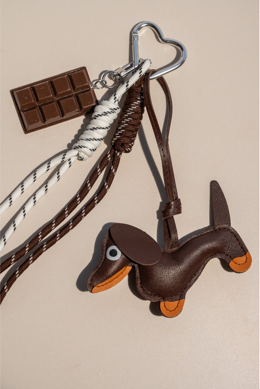 Llavero - Teckel Chocolate