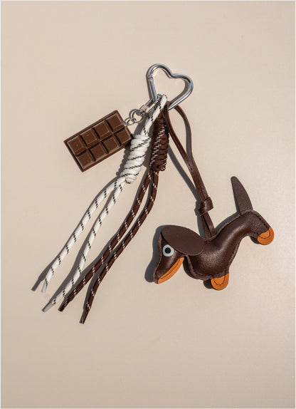 Llavero - Teckel Chocolate
